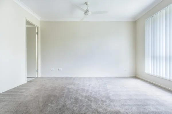 Clean bedroom optimized for passing final inspection in end-of-lease cleaning Canberra.