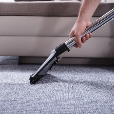 Capital Coastal Cleaning's carpet cleaning equipment removing stains in a Canberra home.